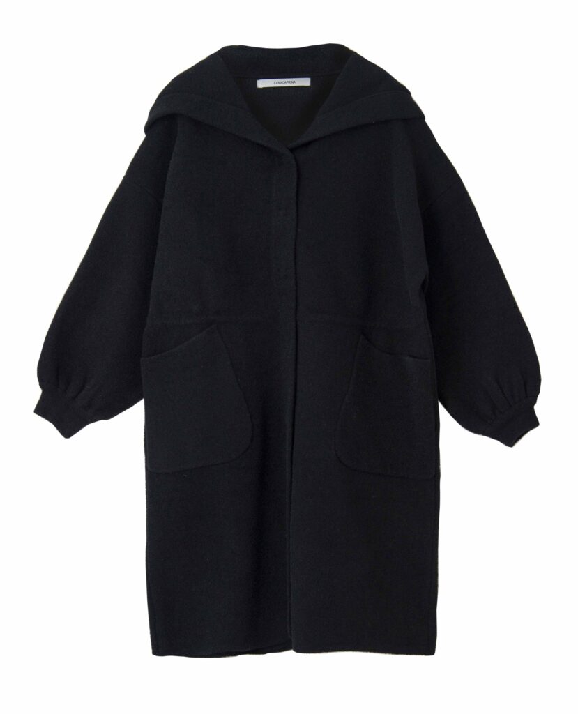 BOMBER LUNGO CON CAPPUCCIO