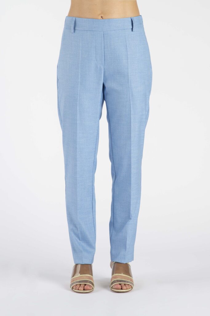 PANTALONE STRETTO CON APPLICAZIONE