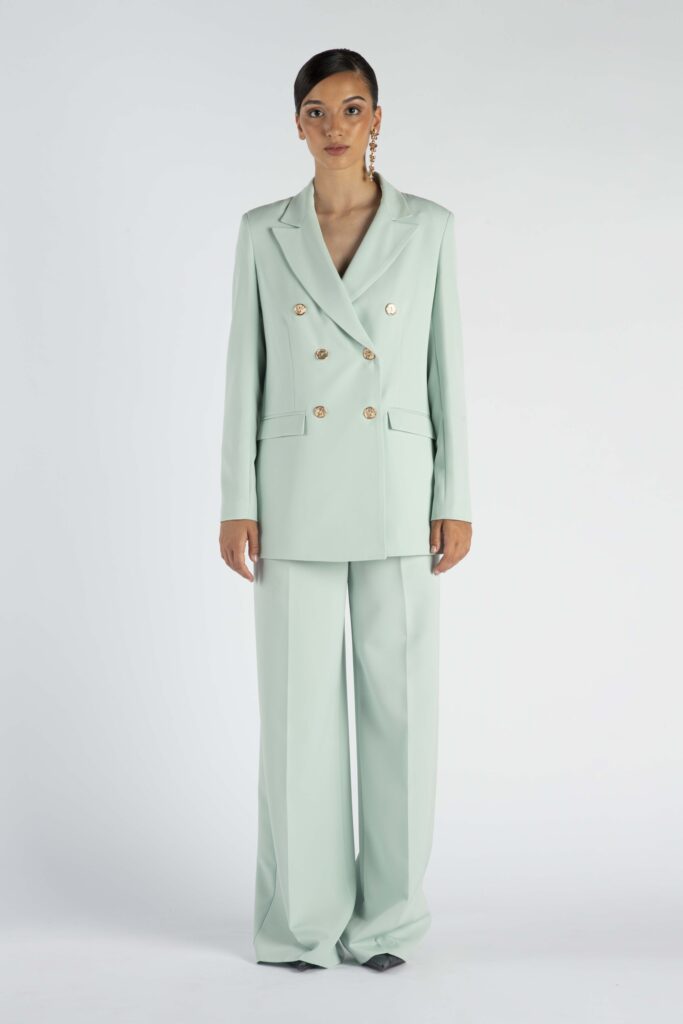 COMPLETO GIACCA DOPPIOPETTO/PANT. LARGO